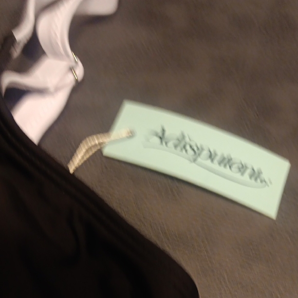 NWT! Adisputent Sporty Black and White Bikini Set - Picture 6 of 8
